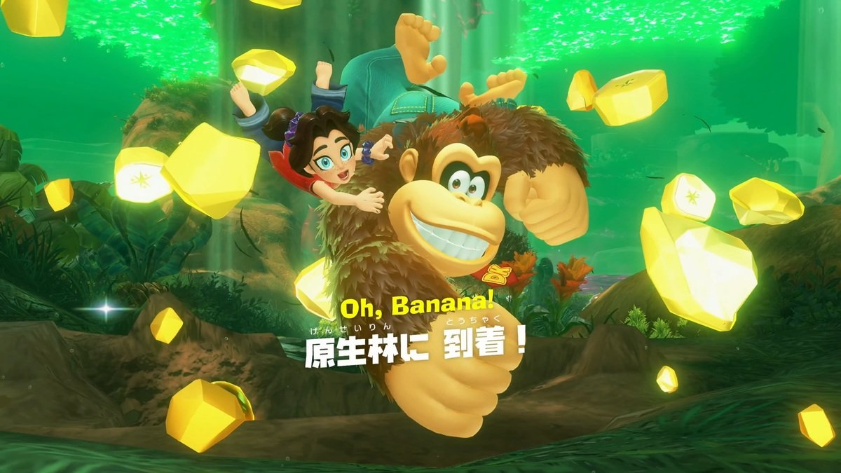 ドンキーコング バナンザ Direct」が公開！爽快アクションやストーリー