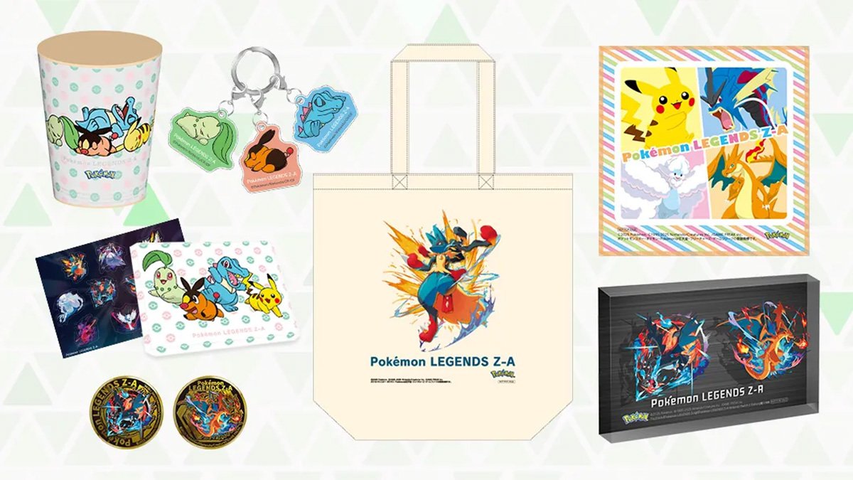 Pokémon LEGENDS Z-A」の店舗別の早期購入特典が公開！ポケモン