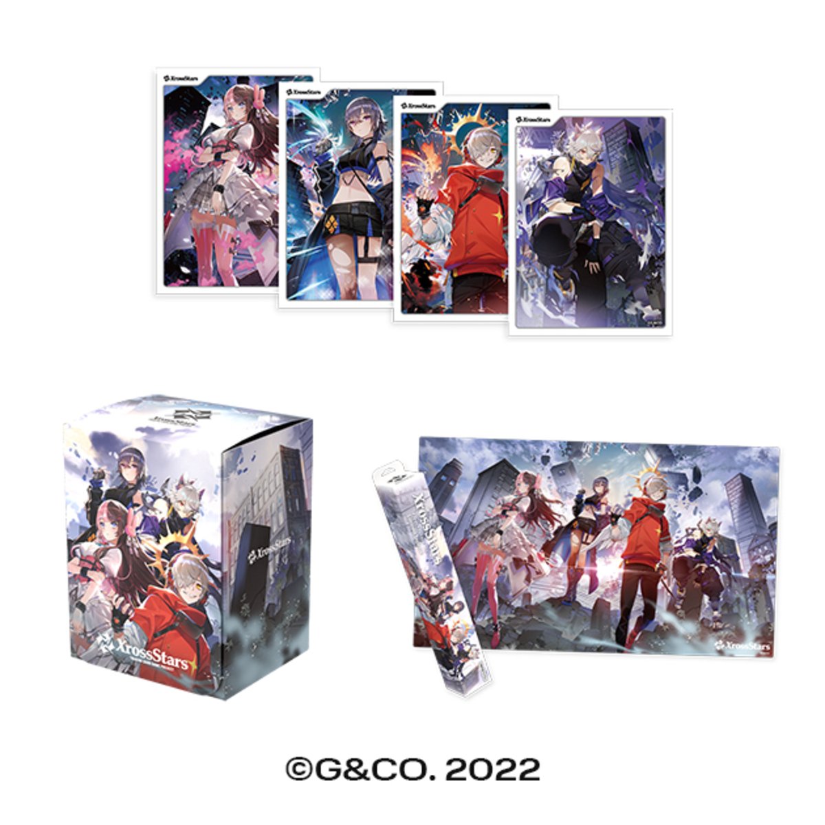 新作TCG「Xross Stars」が8月22日発売！第1弾ではCrazy Raccoon、ぶ