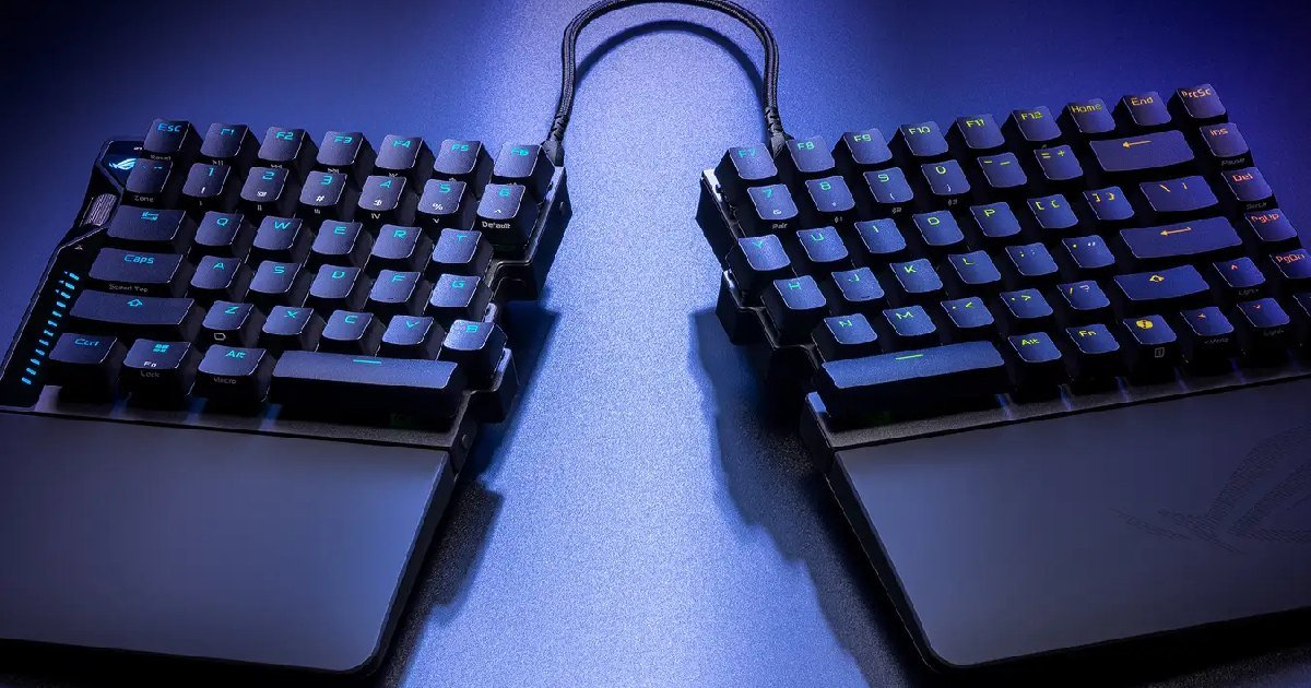 ROG Launches 75% Split Gaming Keyboard 