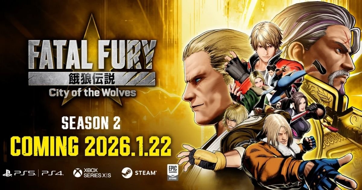 餓狼伝説 City of the Wolves」Season 2が2026年1月22日配信開始！毎月