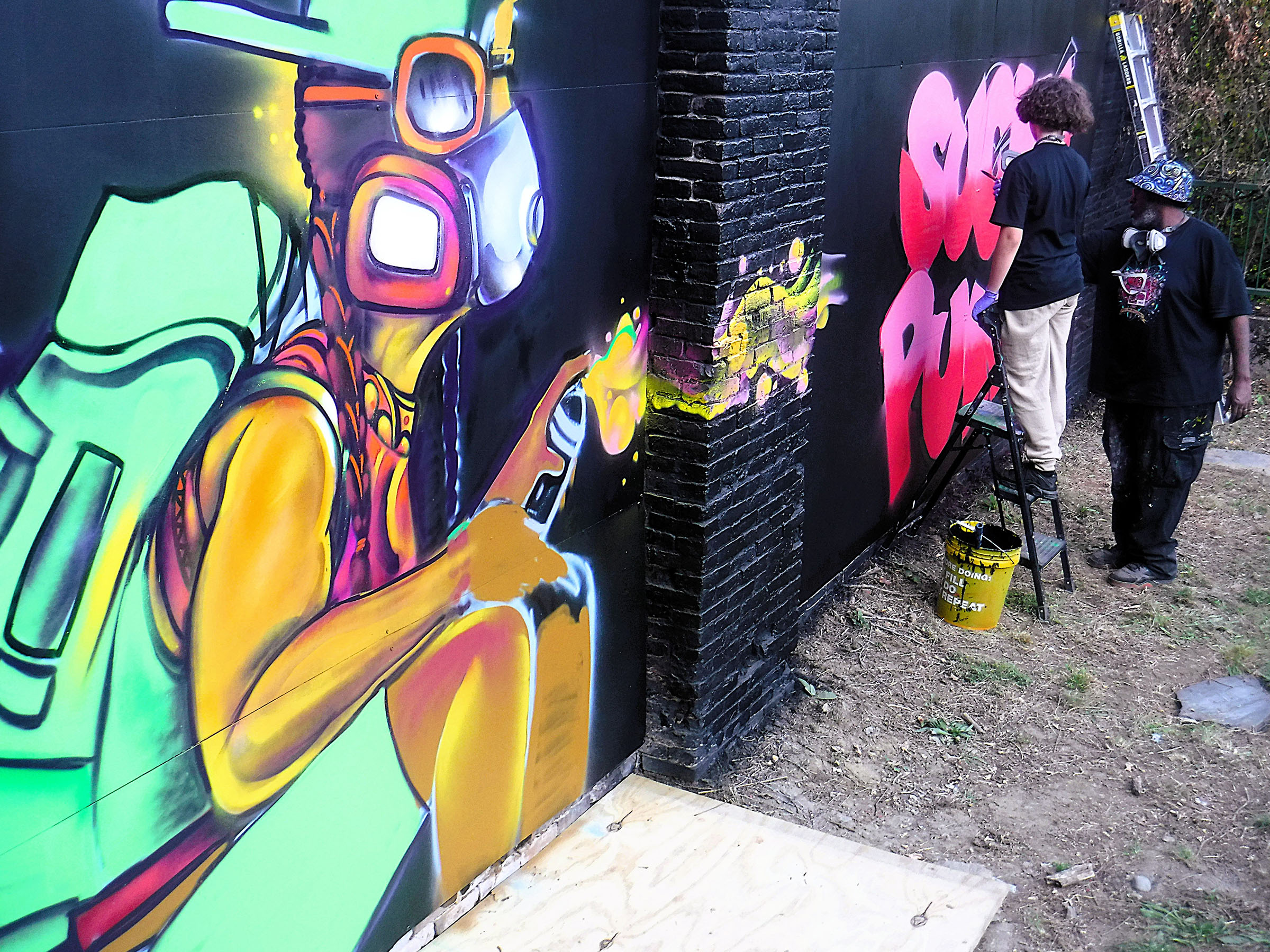 Brattleboro hosts graffiti jam to showcase art form - Valley News