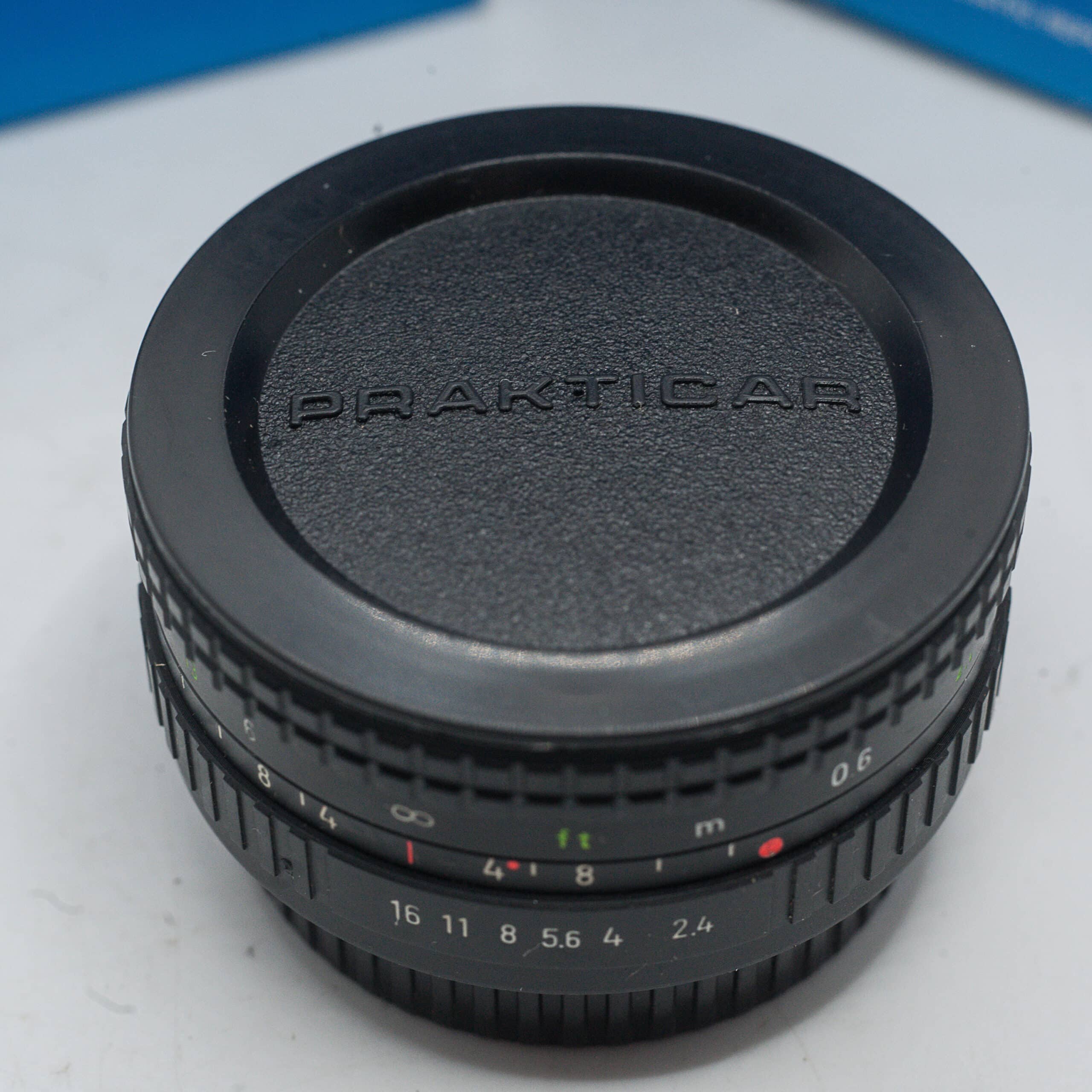 Pentacon Prakticar 50mm F2.4 Pancake Lens – Mint Condition, New