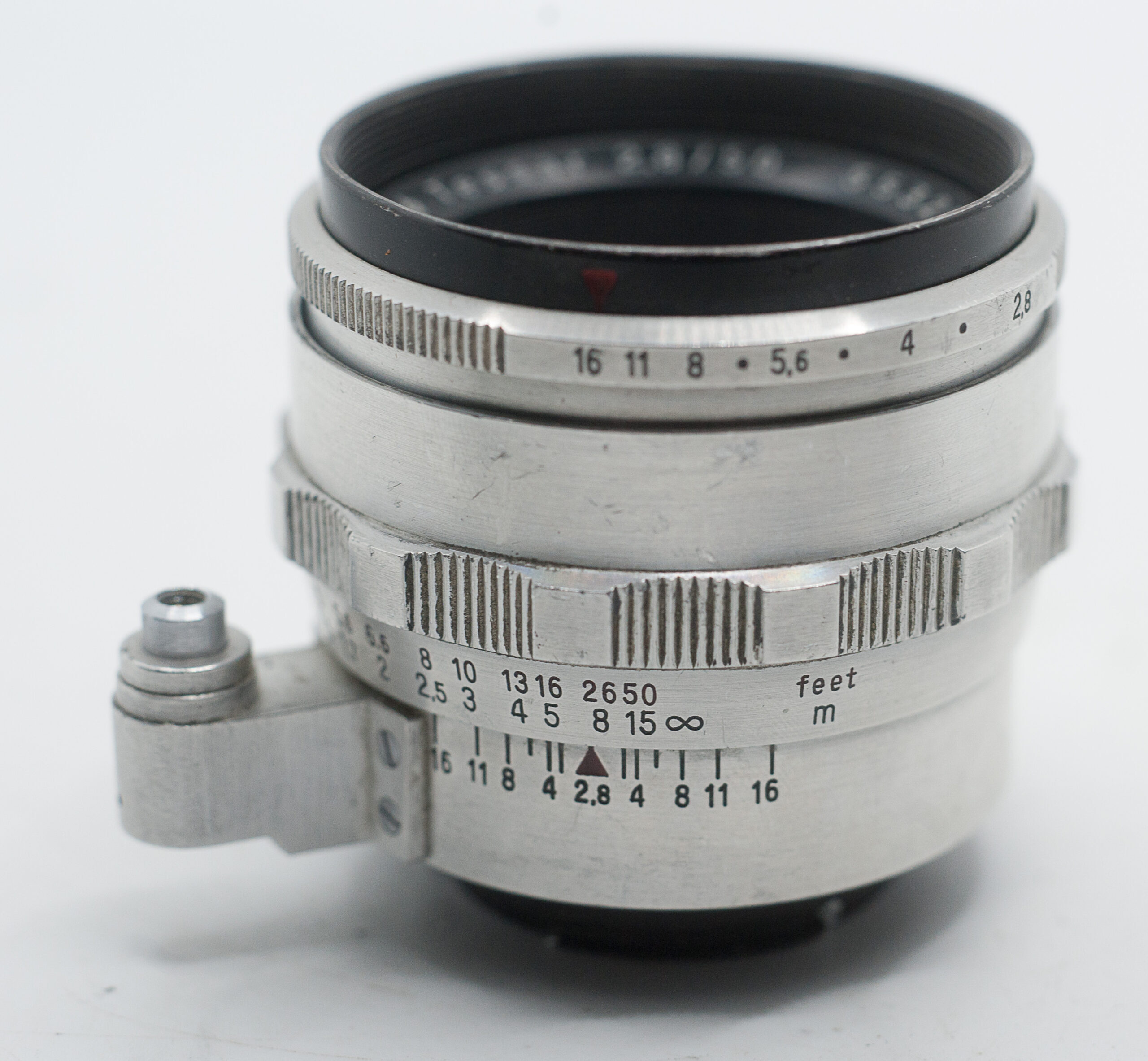 Carl Zeiss Jena -Tessar 50mm F2.8 *T - Exakta mount - Vintagelens
