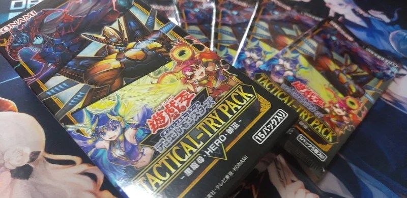 タクティカルトライパック】黒魔導・HERO・御巫1箱開封＆封入率調査