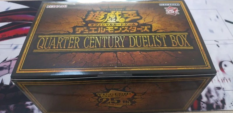 遊戯王OCG】25th年末箱QUARTER CENTURY DUELIST BOX開封＆封入内容