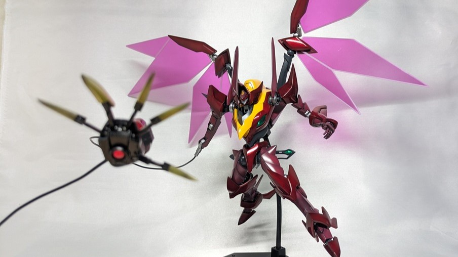 プレミアムバンダイ限定HG紅蓮聖天八極式制作日記 その2 完成