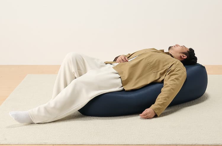 無印良品の「ビーズクッション」は大人も子どももダメにする【3週間