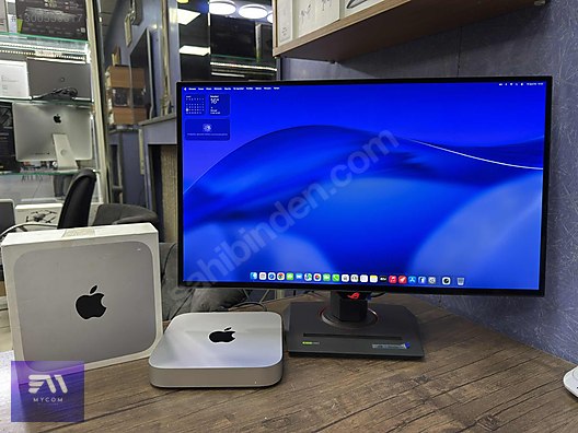 Apple / MYCOM'DAN MAC MİNİ/M2 ÇİP İŞLEMCİ/8GBRAM/256GSSD/KUTULU