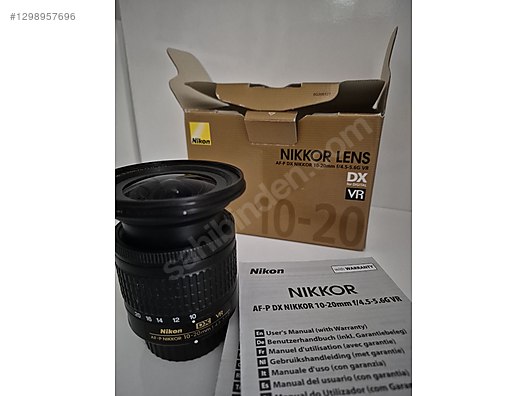 Lensler / AF-P DX NIKKOR 10-20mm f/4.5-5.6G VR Lens (Geniş Açı