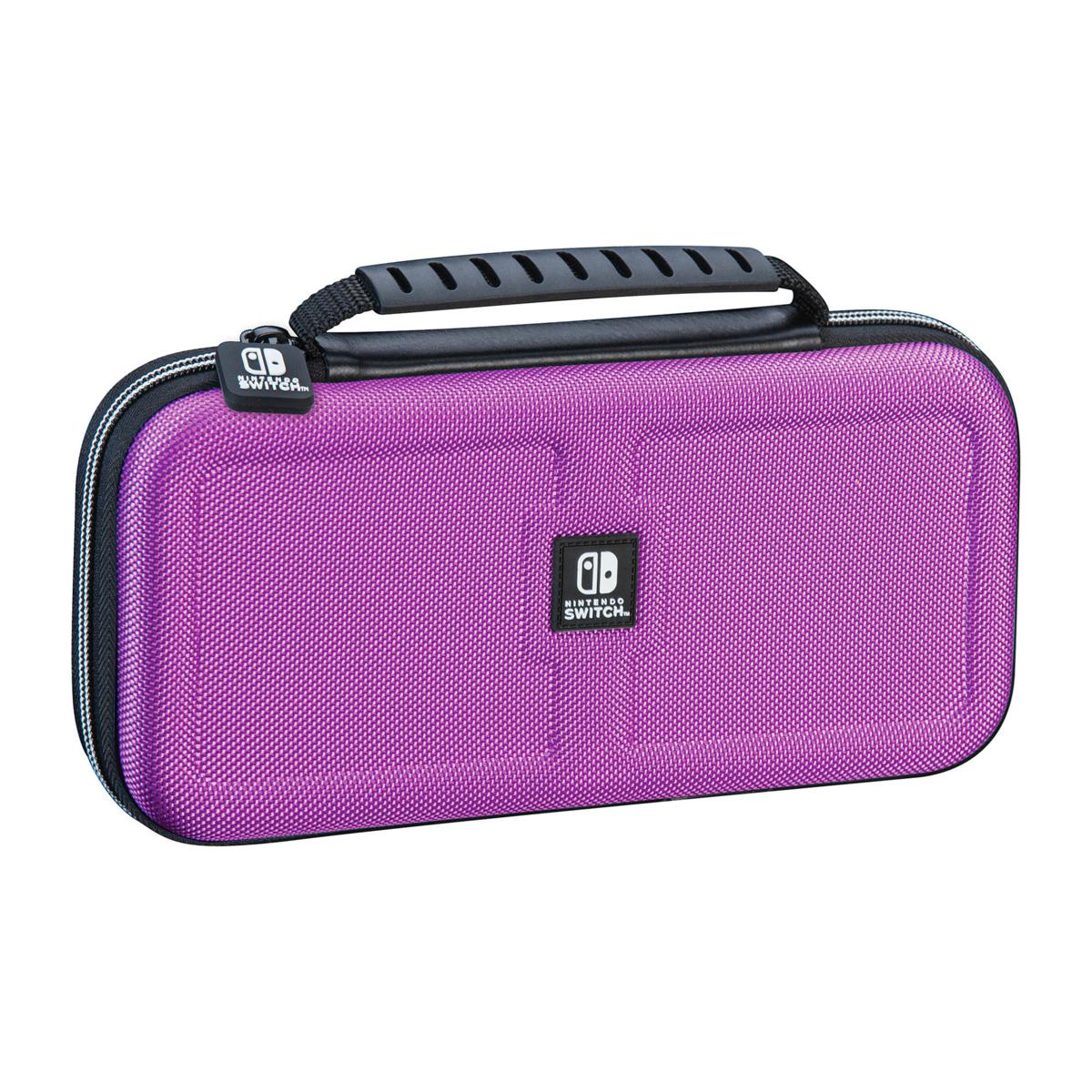 RDS Industries Nintendo Switch Game Traveler Deluxe Case - Purple