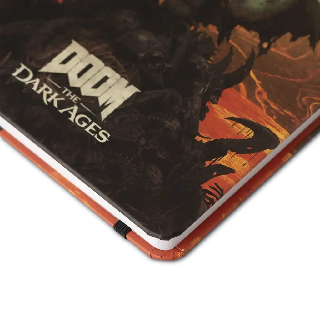Doom notebook - Keyart Wulflund