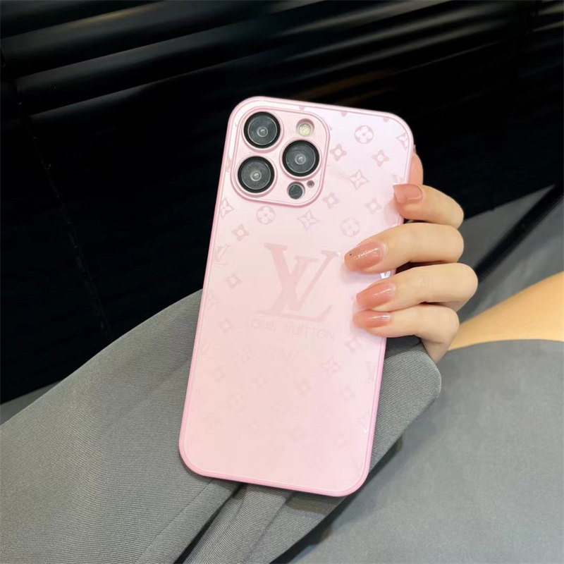 ルイ ヴィトン iphone17/16 ケース コピー LV iphone15 ケース ガラス