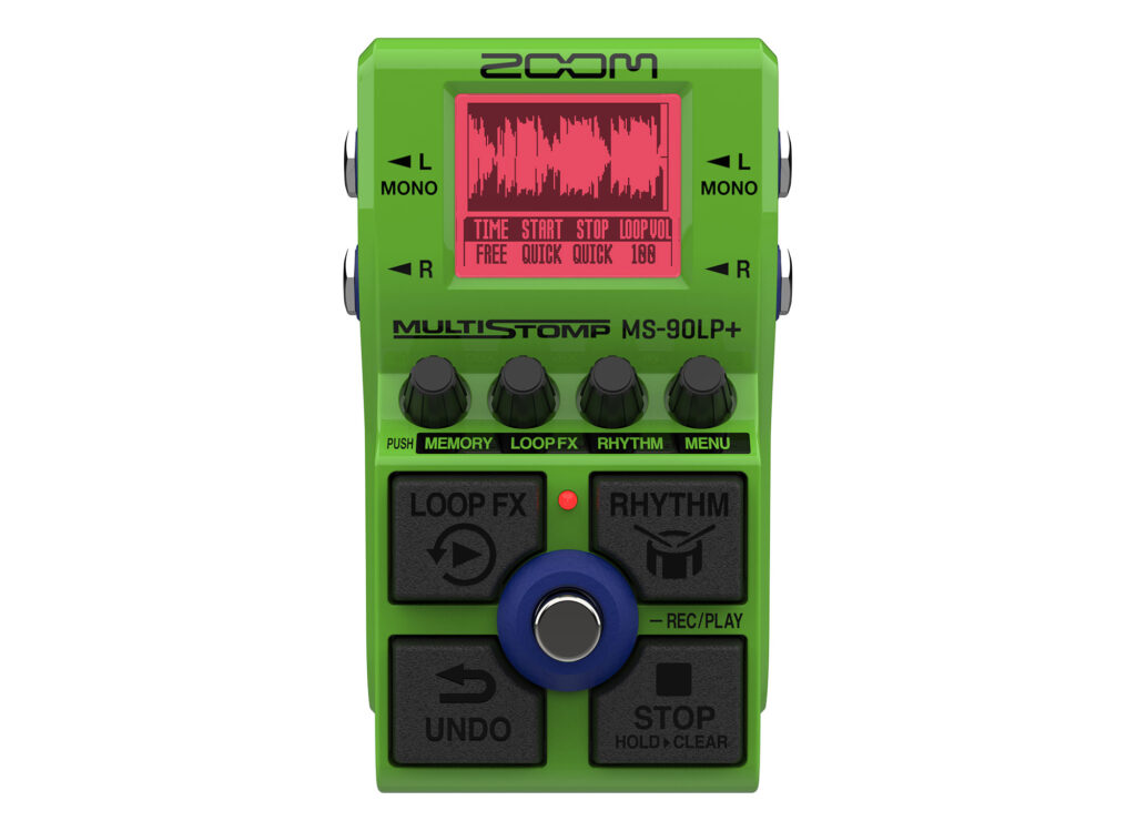 ZOOMより、多機能なルーパーペダル『MS-90LP+ MultiStomp』発売
