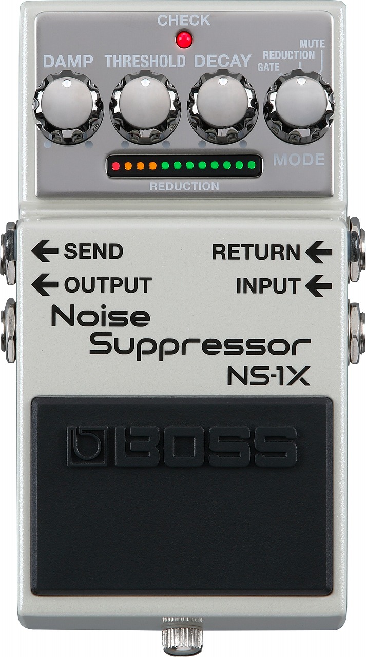 BOSSから新製品 「NS-1X Noise Suppressor」ご予約開始！【10/9更新