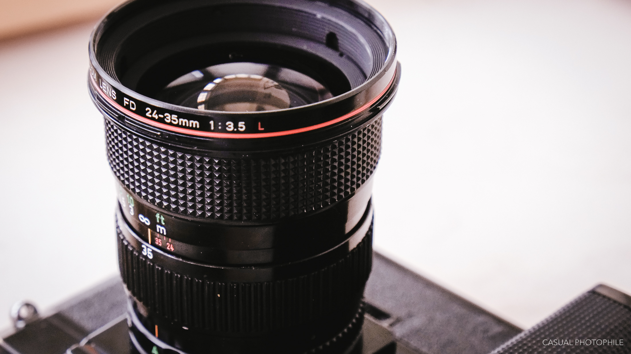 Canon FD 24-35mm f/3.5L - Earning the Red Ring - Casual Photophile