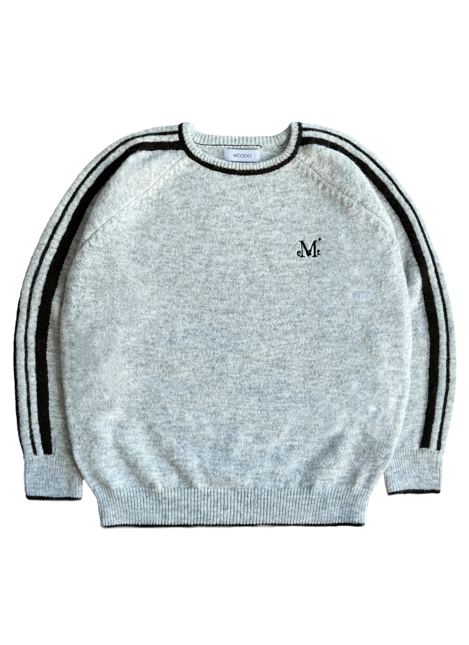MUCENT - HERNE TRACK LINE LOOSE-FIT KNIT UNISEX ヘルネトラック