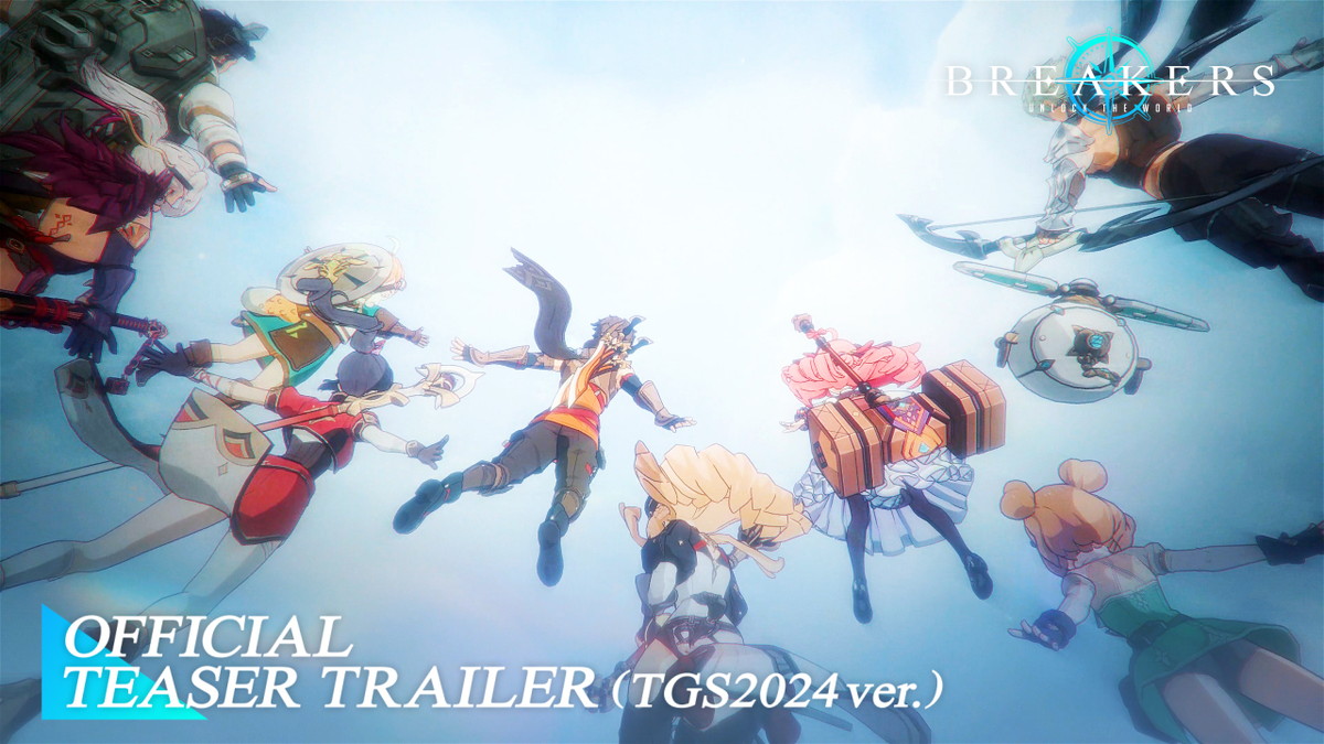 VIC GAME STUDIOS JAPAN、新作アニメRPG『BREAKERS』ティザー