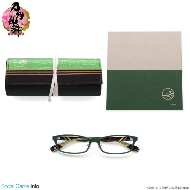 刀剣乱舞」×「JINS」コラボメガネ第3弾が予約受付開始！ 加州清光