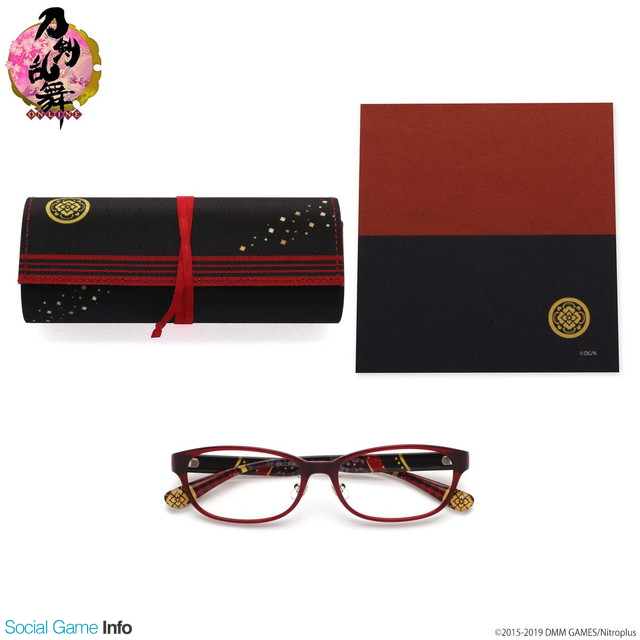 刀剣乱舞」×「JINS」コラボメガネ第3弾が予約受付開始！ 加州清光