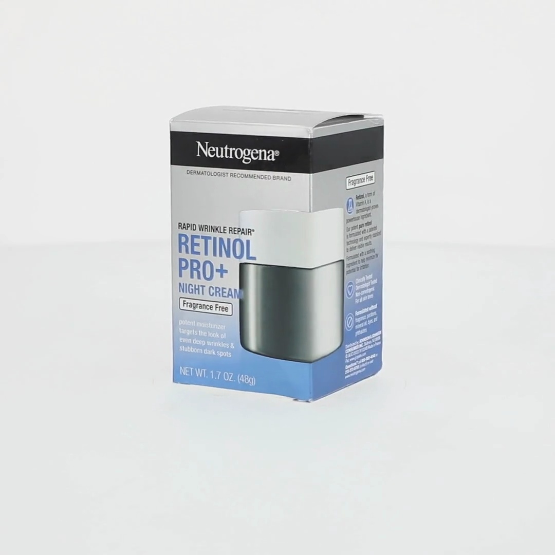 Neutrogena Rapid Wrinkle Repair, Anti-Wrinkle, Retinol Pro+ Night