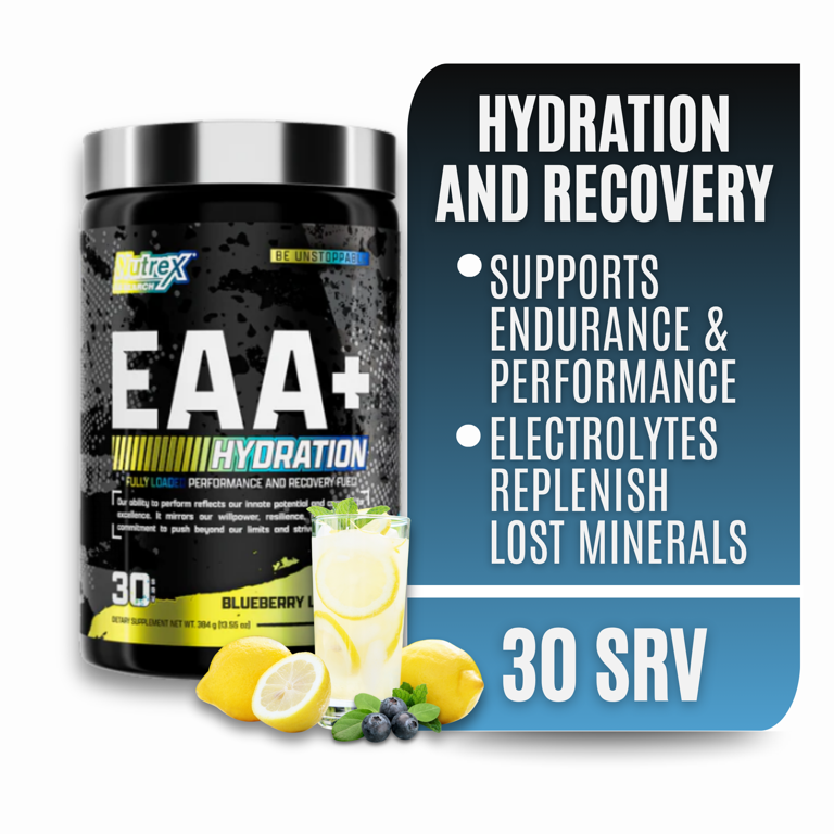 Nutrex Research EAA Hydration, Muscle Recovery, Strength