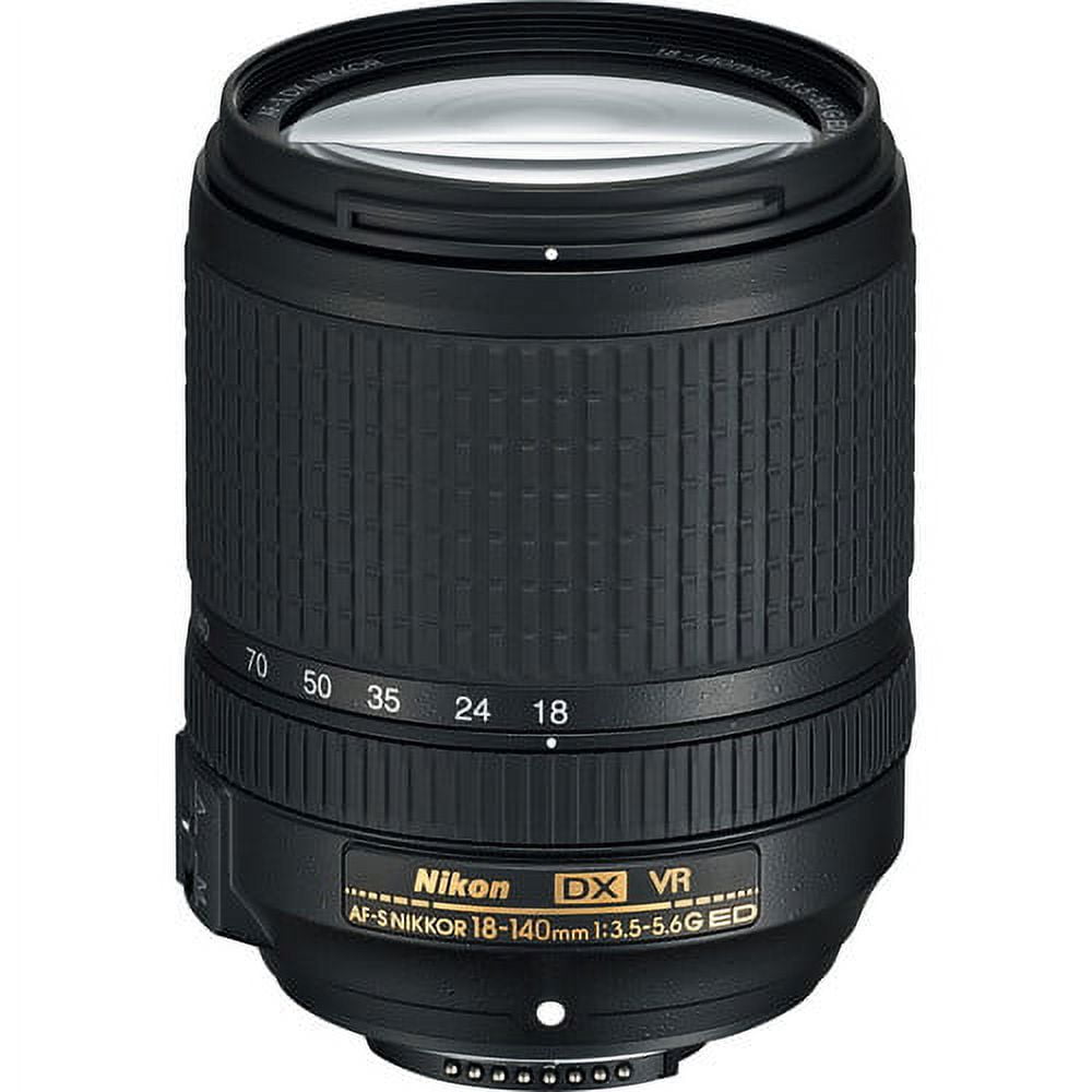 Nikon DSLR Nikkor AF-S DX 18-140mm f/3.5-5.6G ED VR Zoom Lens