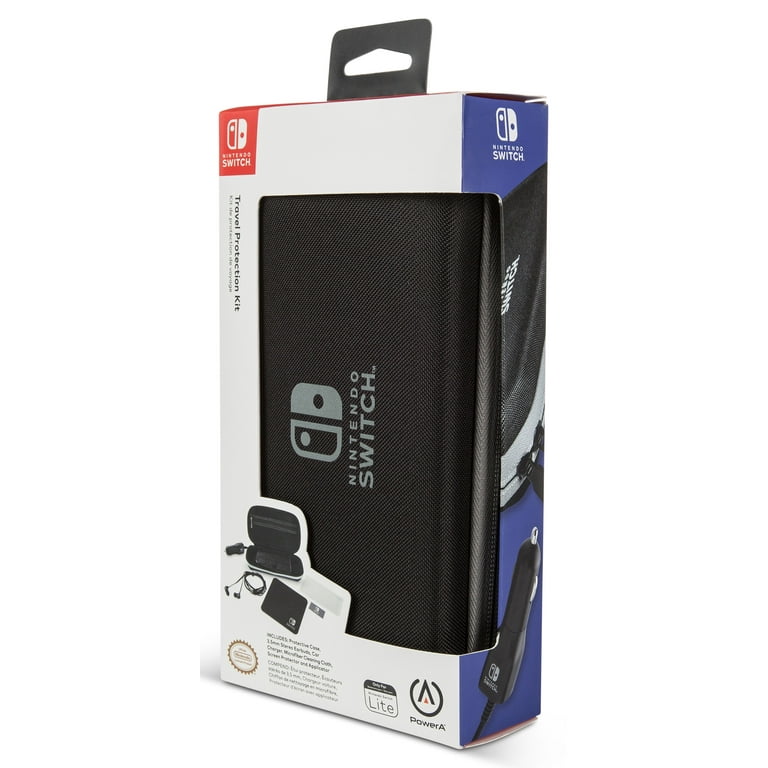 PowerA Travel Protection Case Kit for Nintendo Switch Lite