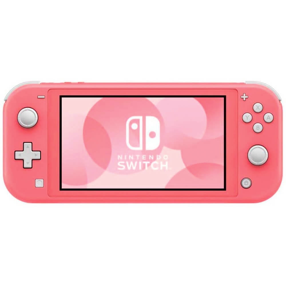 Nintendo Switch Lite Console, Coral, Handheld Portable Gaming