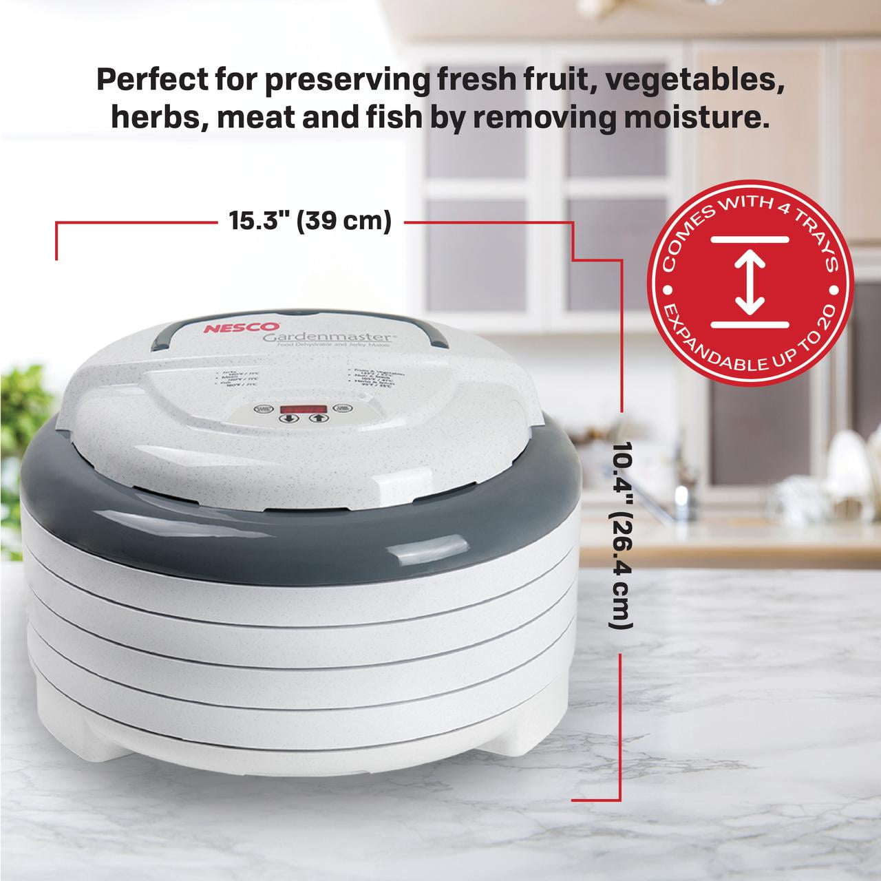 NESCO Gardenmaster FD-1040 Digital Pro Food Dehydrator - Walmart.com