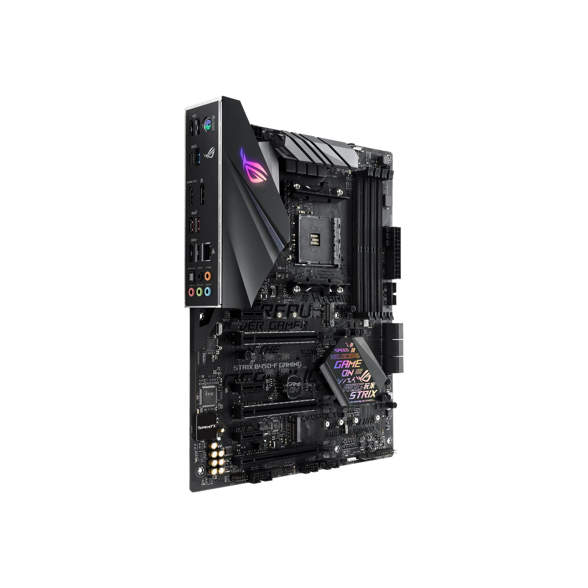 ASUS ROG STRIX B450-F GAMING - Motherboard - ATX - Socket AM4