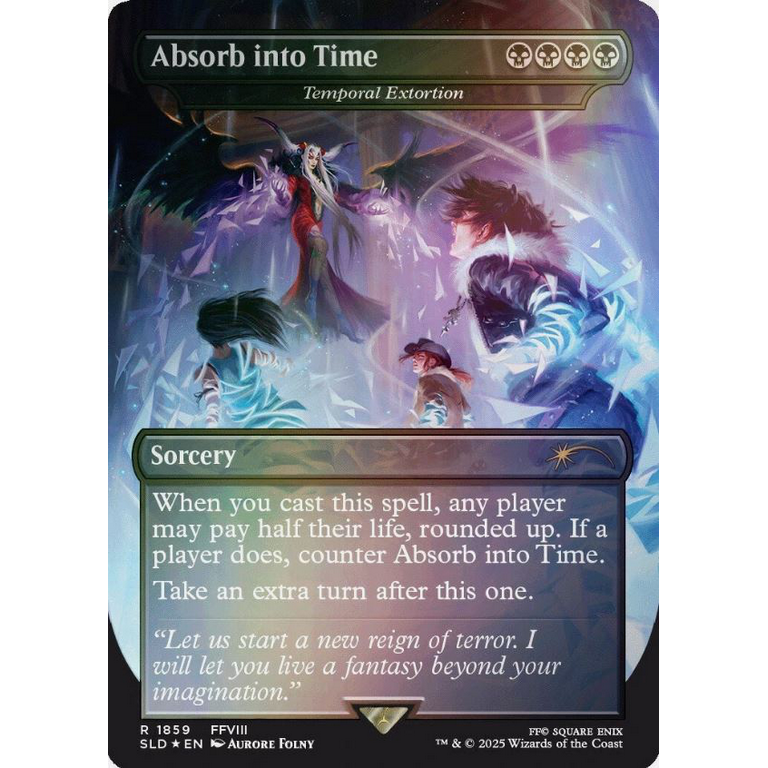 Magic the Gathering Secret Lair x FINAL FANTASY Game Over Foil Set