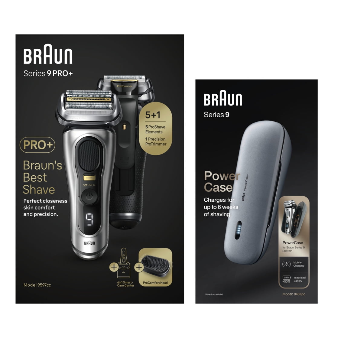 Free Shipping! Braun Men's Series 9 PRO+ Electric Shaver with