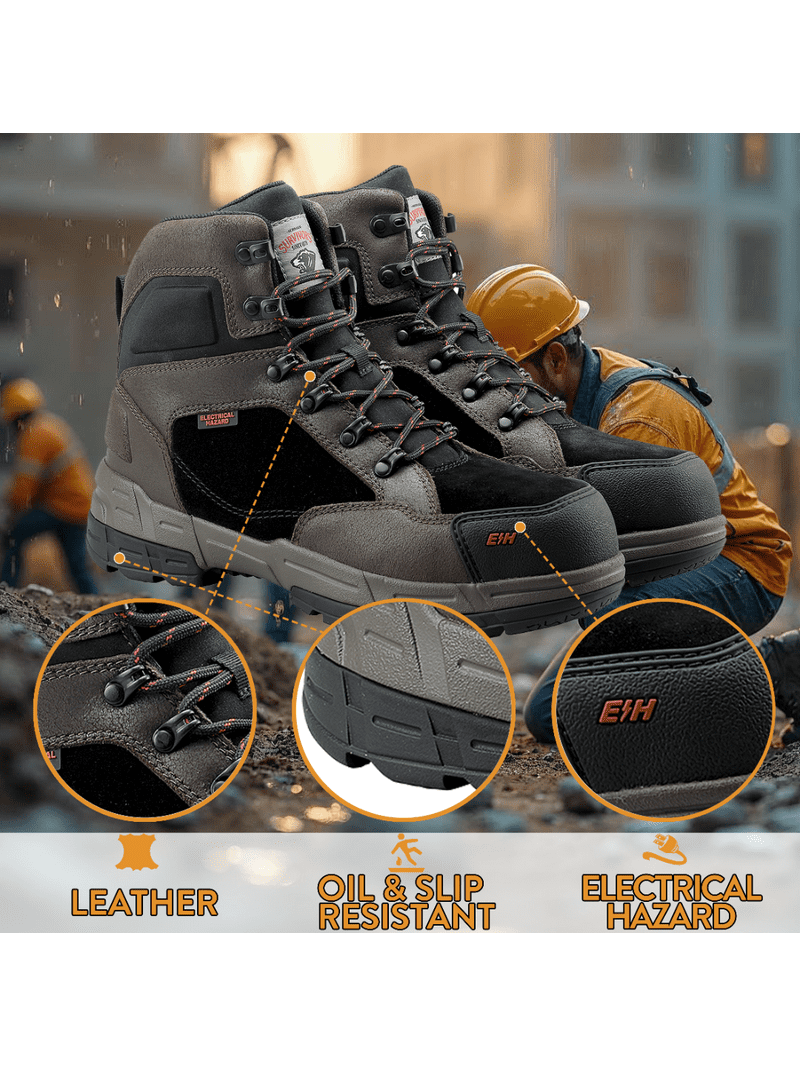 Herman Survivors Zephyr Work Boots - Steel Toe - Walmart.com