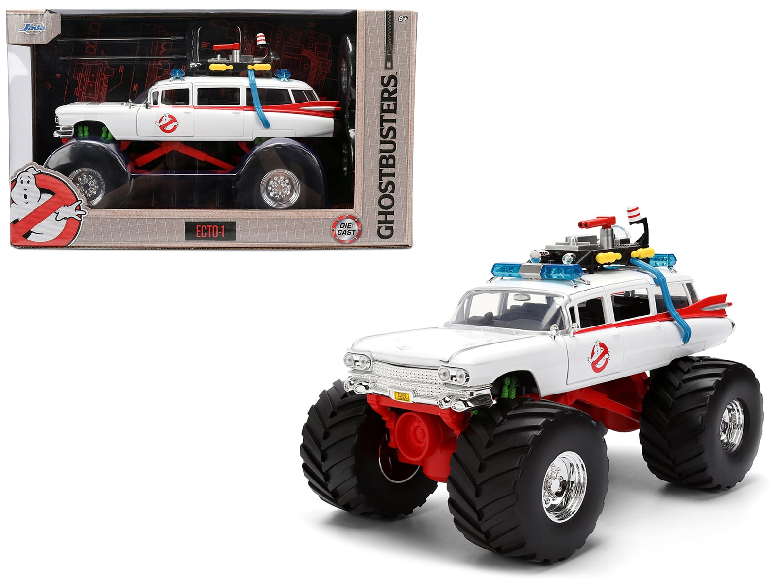Ghostbusters Ecto-1 Monster Truck by Jada Toys - Hollywood Rides