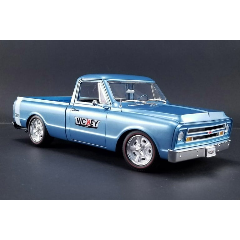1967 Chevy C-10 Nickey Custom Shop Pickup Truck, Marina Blue