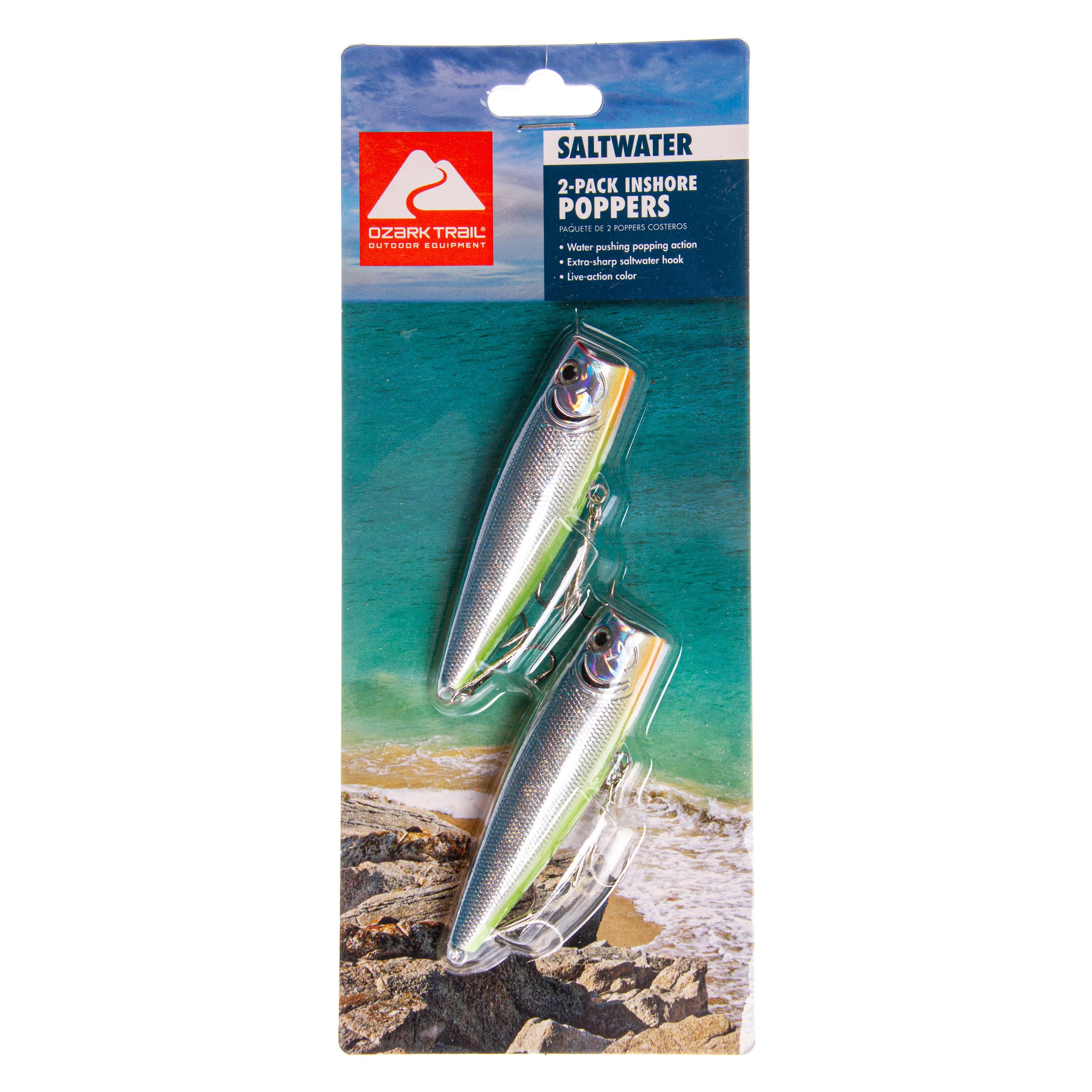 Ozark Trail Inshore Walking Mullet Lures - Colors - Walmart.com