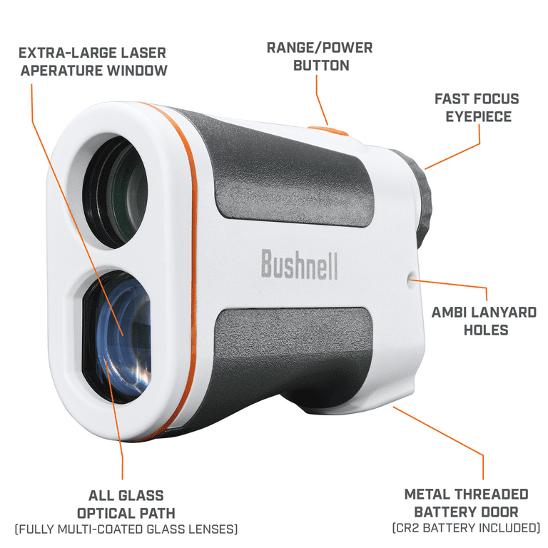 Bushnell Edge Disc Golf Laser Rangefinder for Accurate Distance