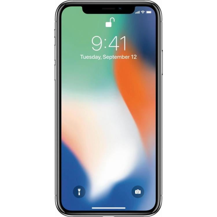 Apple iPhone X 256GB Unlocked, Silver, A Grade, Tested & Warranty