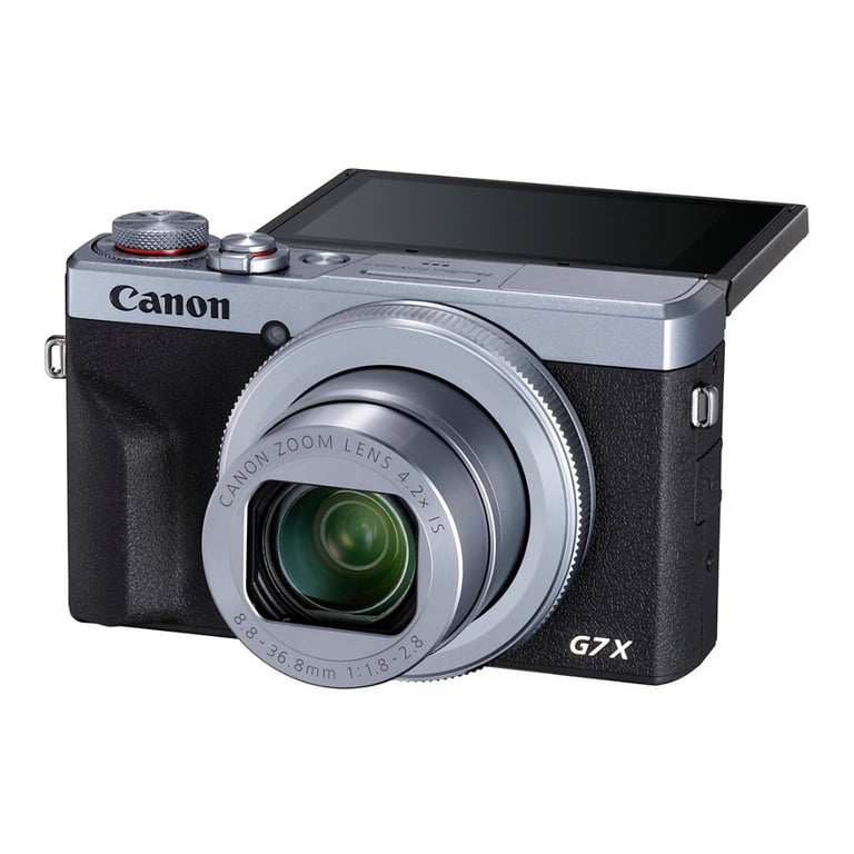 Canon PowerShot G7 X Mark III, 20.1MP Compact Camera with 4K Video