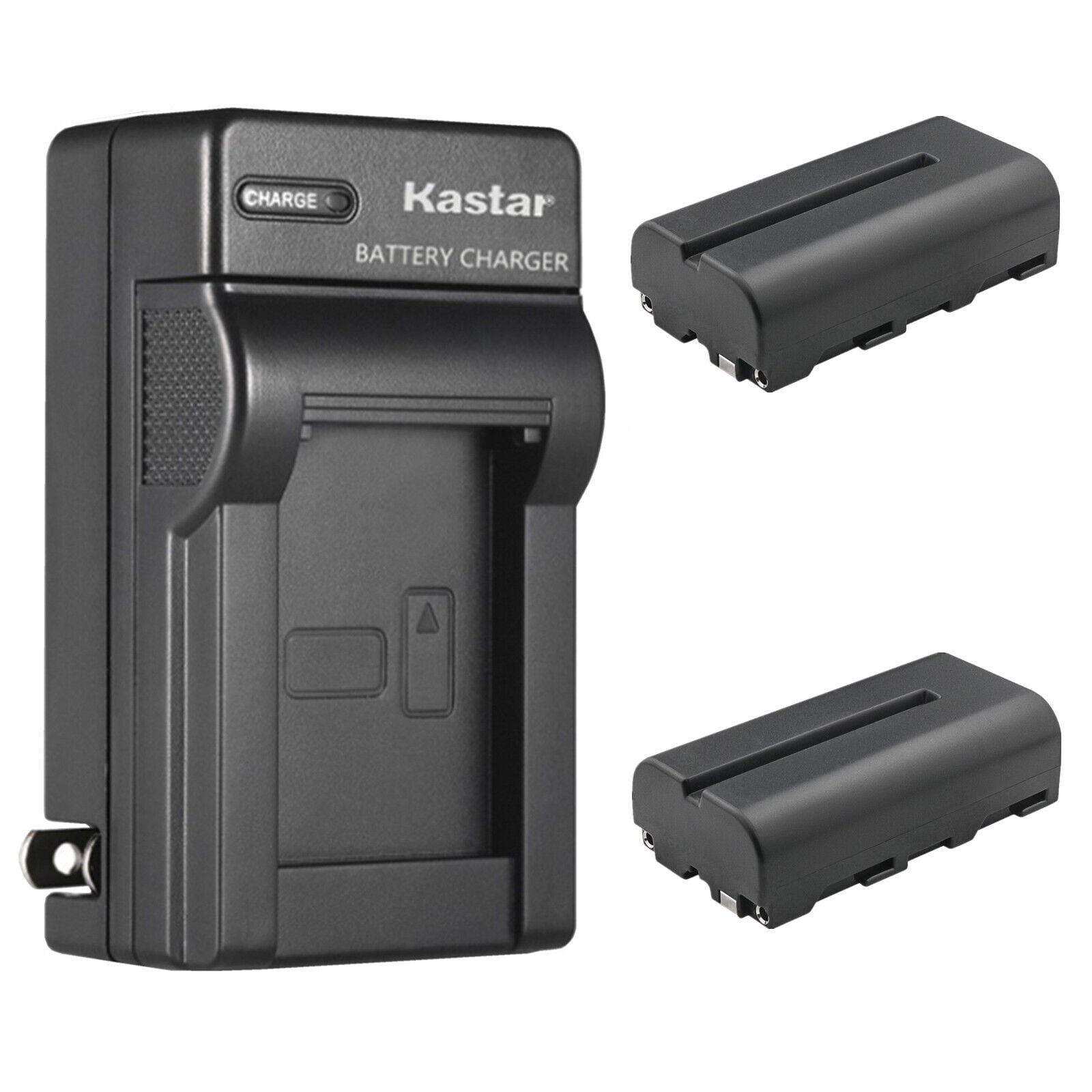 Kastar 2-Pack Battery and AC Wall Charger Replacement for