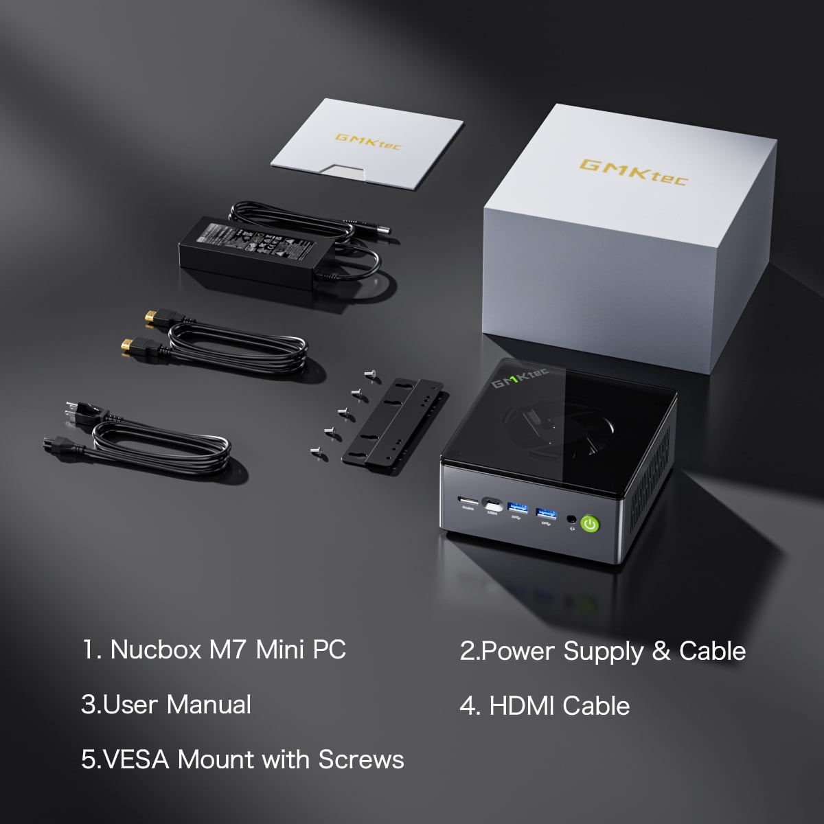 Free Shipping! GMKTec Mini PC with AMD Ryzen 7 PRO 6850H, 16GB