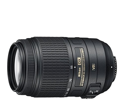 Nikon AF-S DX NIKKOR 55-300mm f/4.5-5.6G ED VR Zoom Lens for DSLR