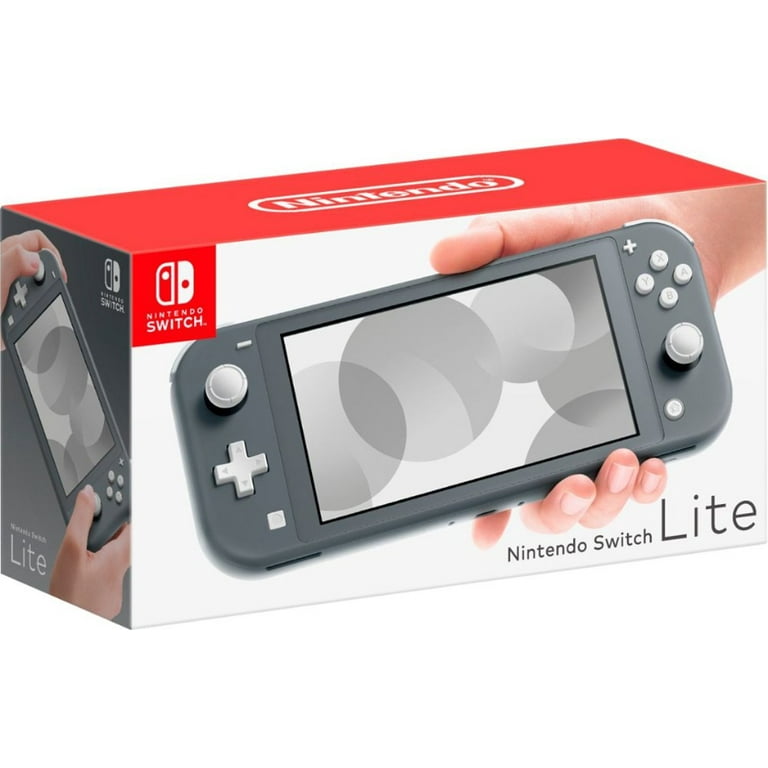 Nintendo Switch Lite Gray Bundle with Zelda: Breath of the Wild