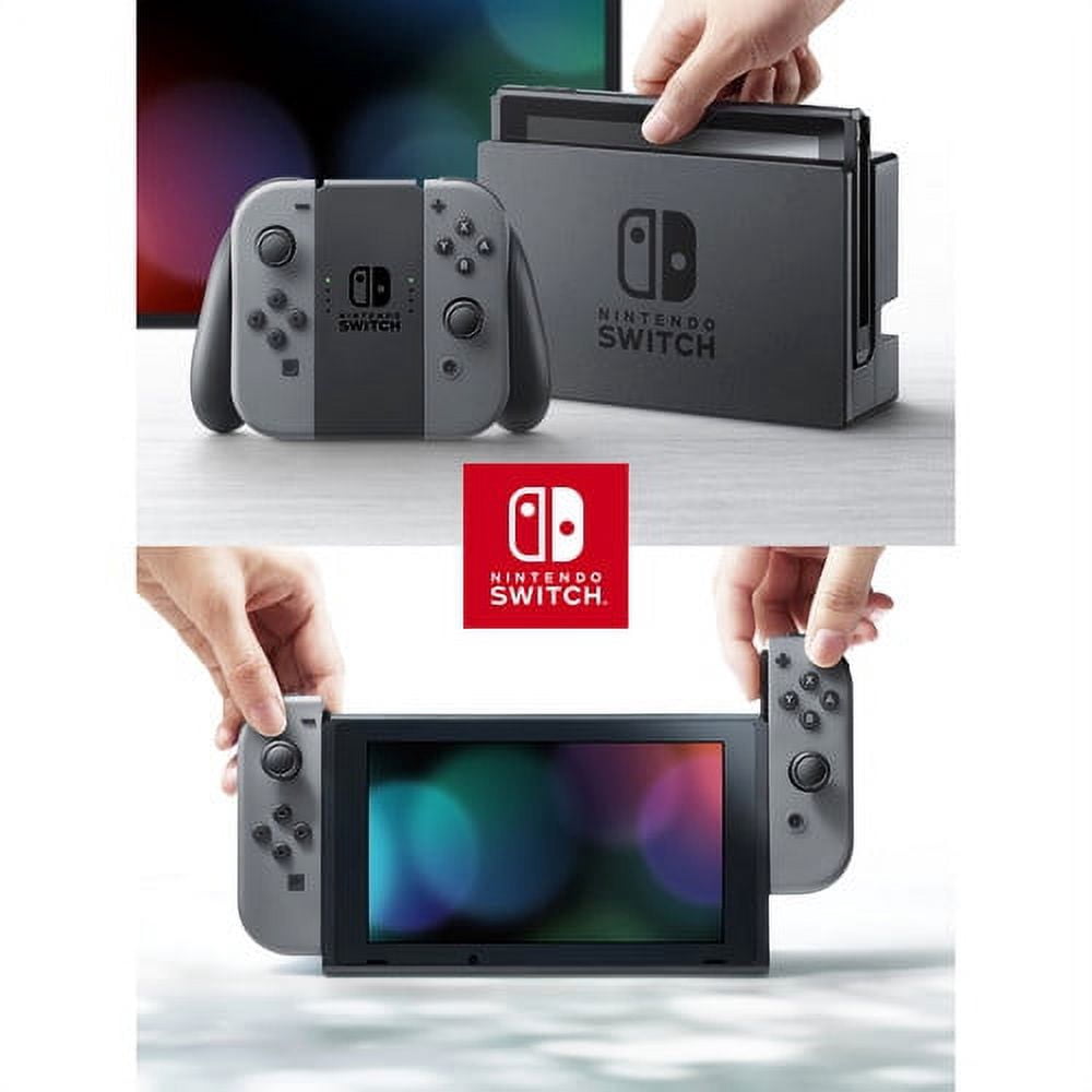 Nintendo Switch Console Gray Joy-Con - Walmart.com