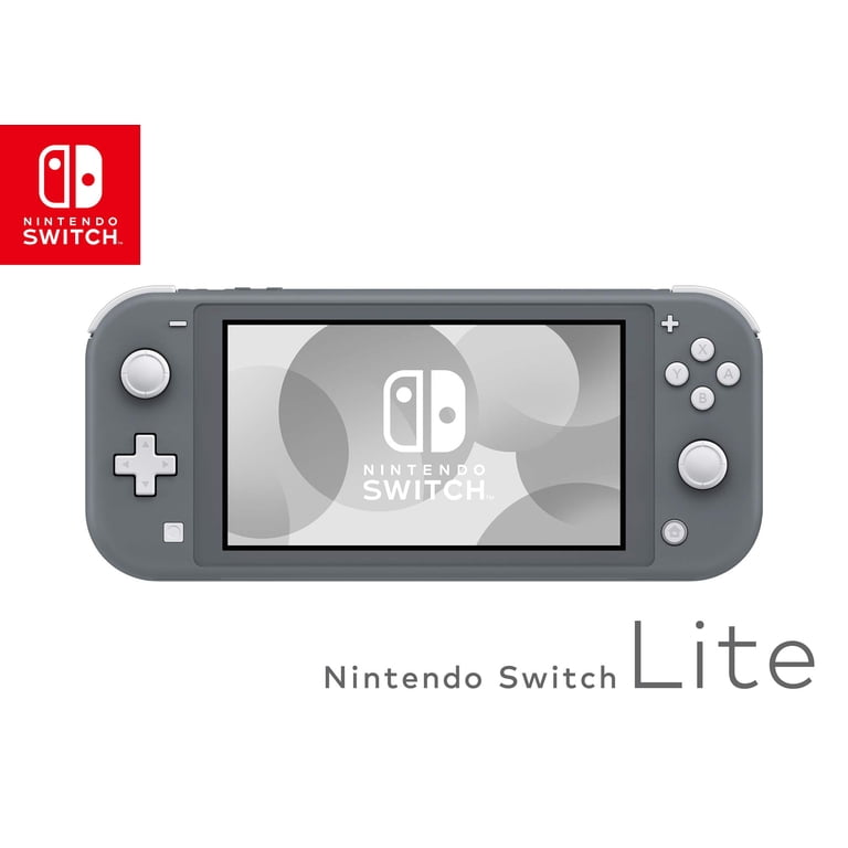 Nintendo Switch Lite 2019 - Compact Gaming Console, Gray - Walmart.com