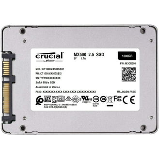 Crucial MX500 2TB 3D NAND SATA 2.5 Inch Solid State Drive SSD