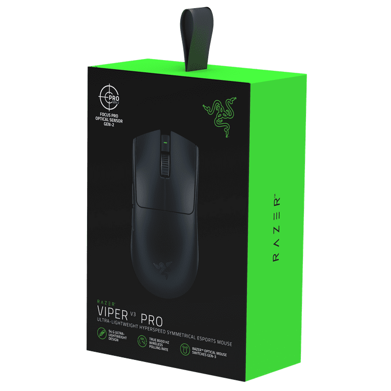 Razer Viper V3 Pro Optical USB Wireless Gaming Mouse, Black