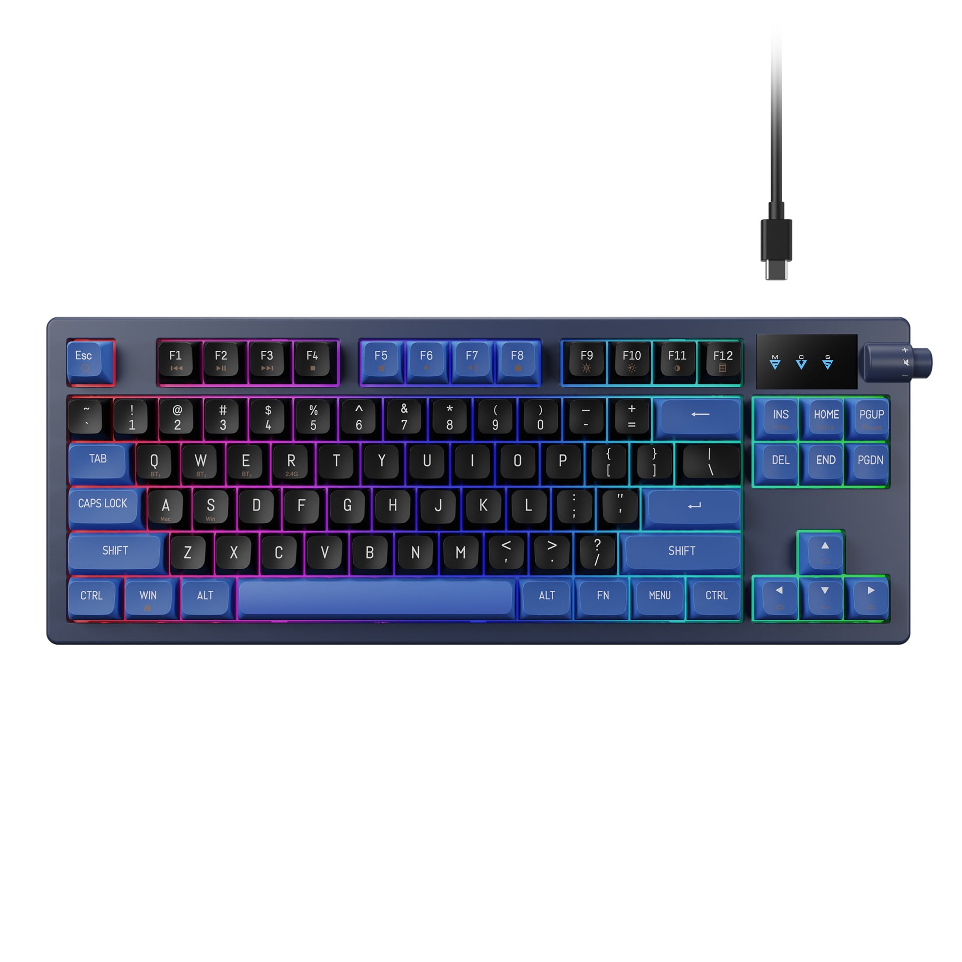 SteelSeries Apex 150 RGB Gaming Keyboard, Splash Resistant, Prism