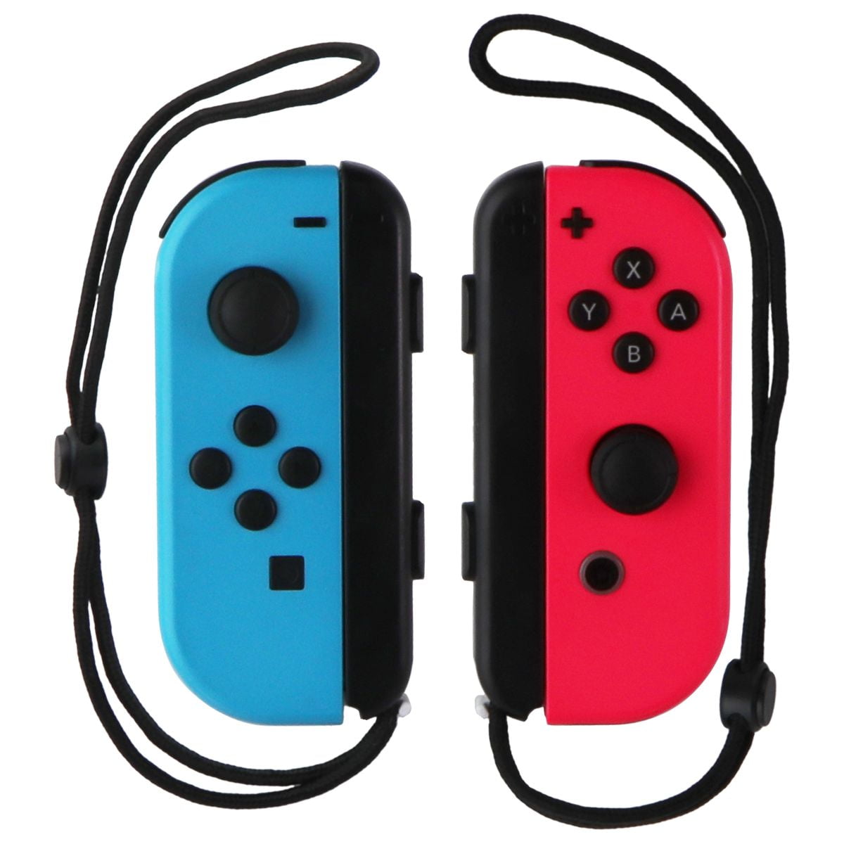 Nintendo Joy-Con Controllers with Straps - Left Neon Blue/Right